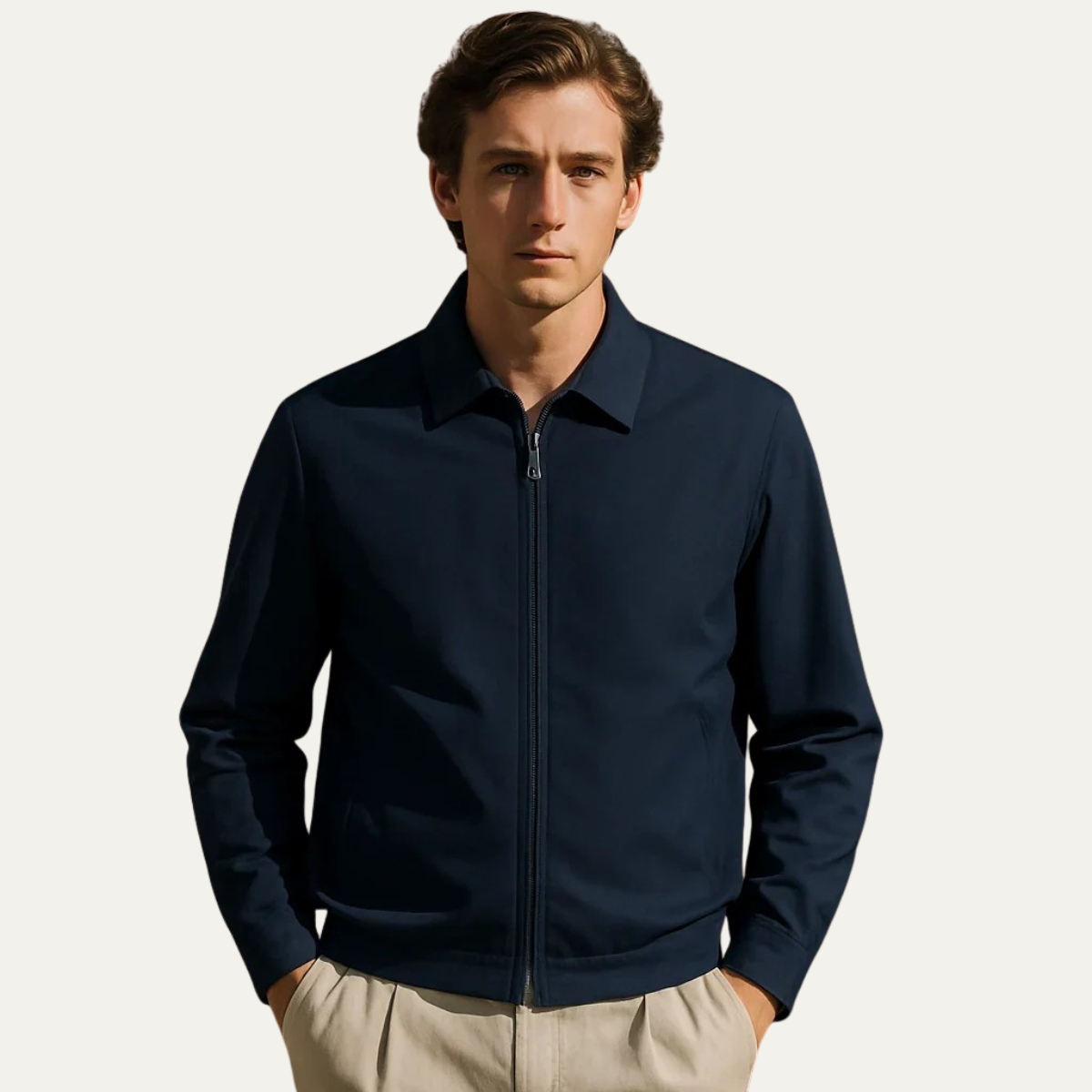 Men’s Modern Bomber Jacket