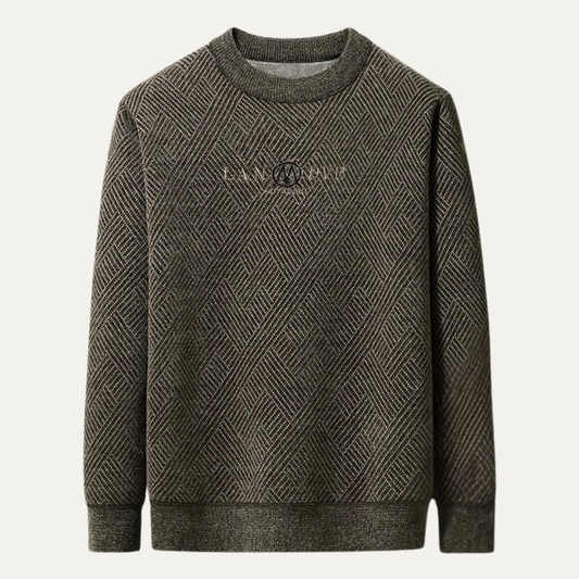 Men’s Chevron Knit Crewneck
