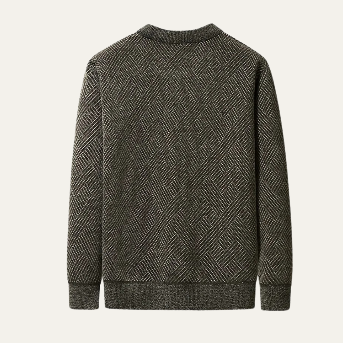 Men’s Chevron Knit Crewneck