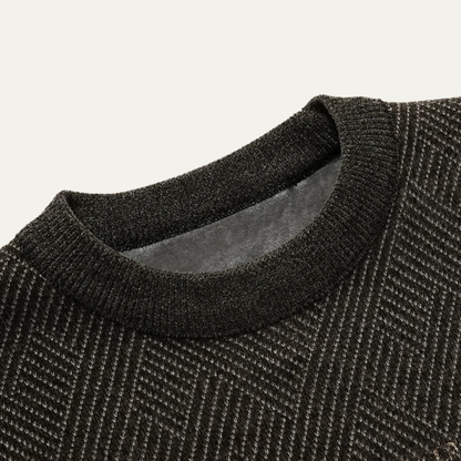 Men’s Chevron Knit Crewneck