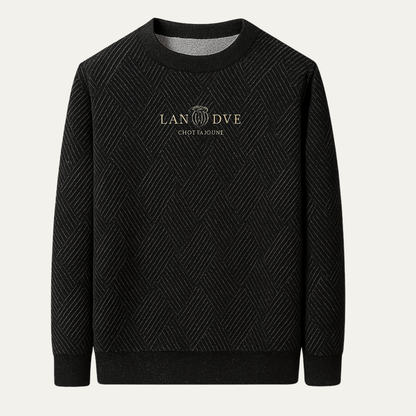 Men’s Chevron Knit Crewneck