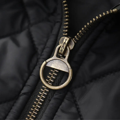 Men’s Diamond-Quilted Waist Jacket