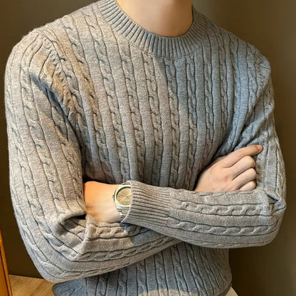 Men’s Classic Cable Knit Sweater