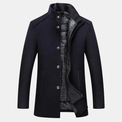 Men’s Quilted Inner Layer Peacoat