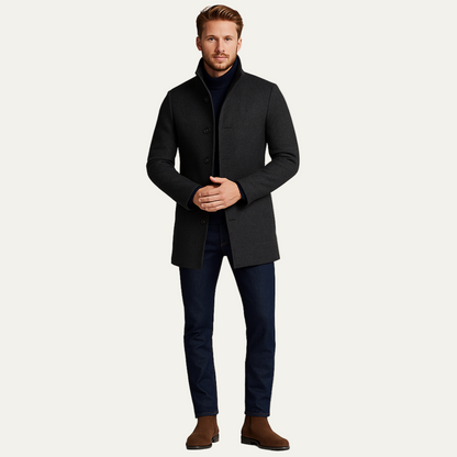 Men’s Quilted Inner Layer Peacoat