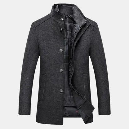 Men’s Quilted Inner Layer Peacoat