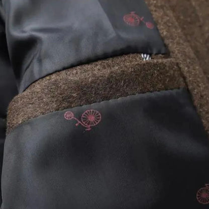 Men’s Quilted Inner Layer Peacoat