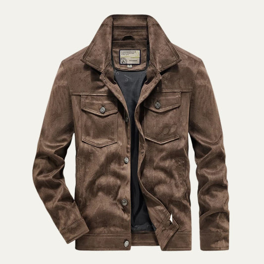 Men’s Rugged Suede Field Jacket