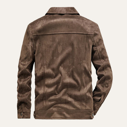 Men’s Rugged Suede Field Jacket