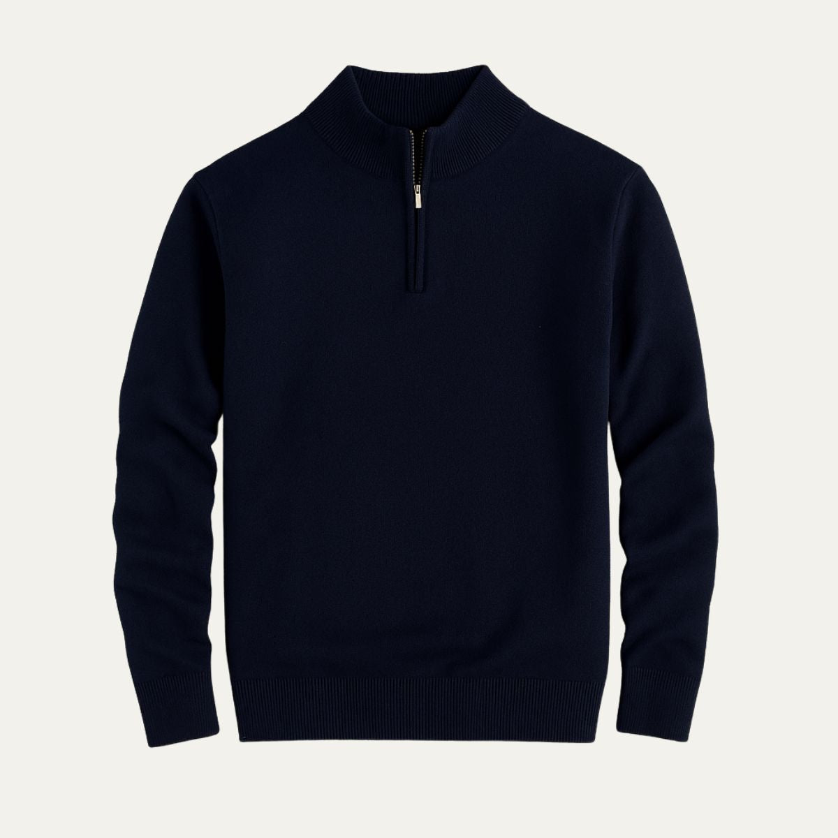 Men’s Refined Mock Neck Pullover