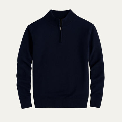 Men’s Refined Mock Neck Pullover