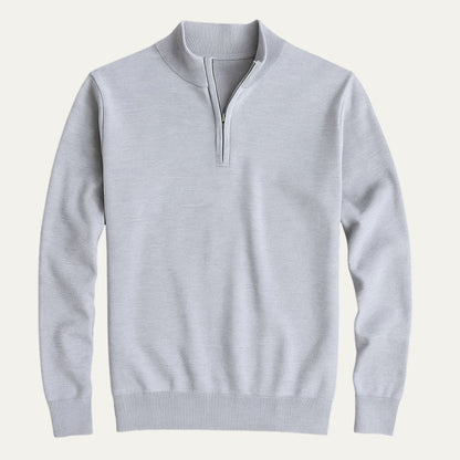 Men’s Refined Mock Neck Pullover