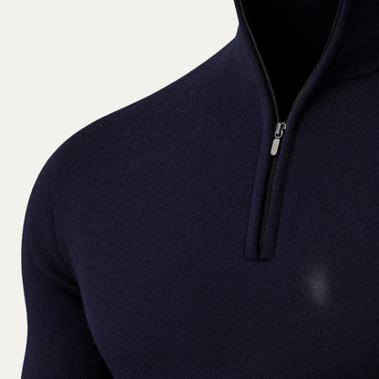 Men’s Refined Mock Neck Pullover