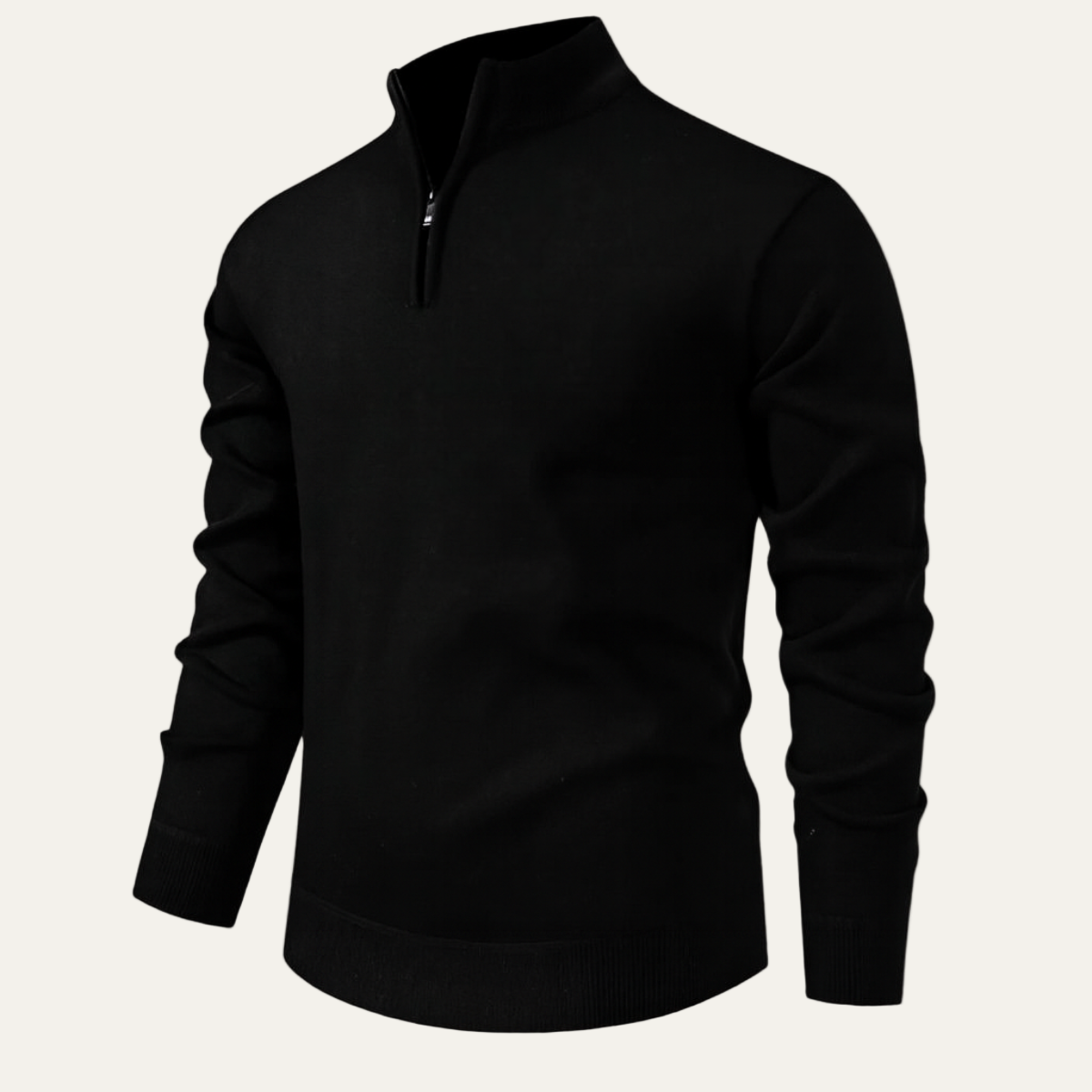 Men’s Refined Mock Neck Pullover