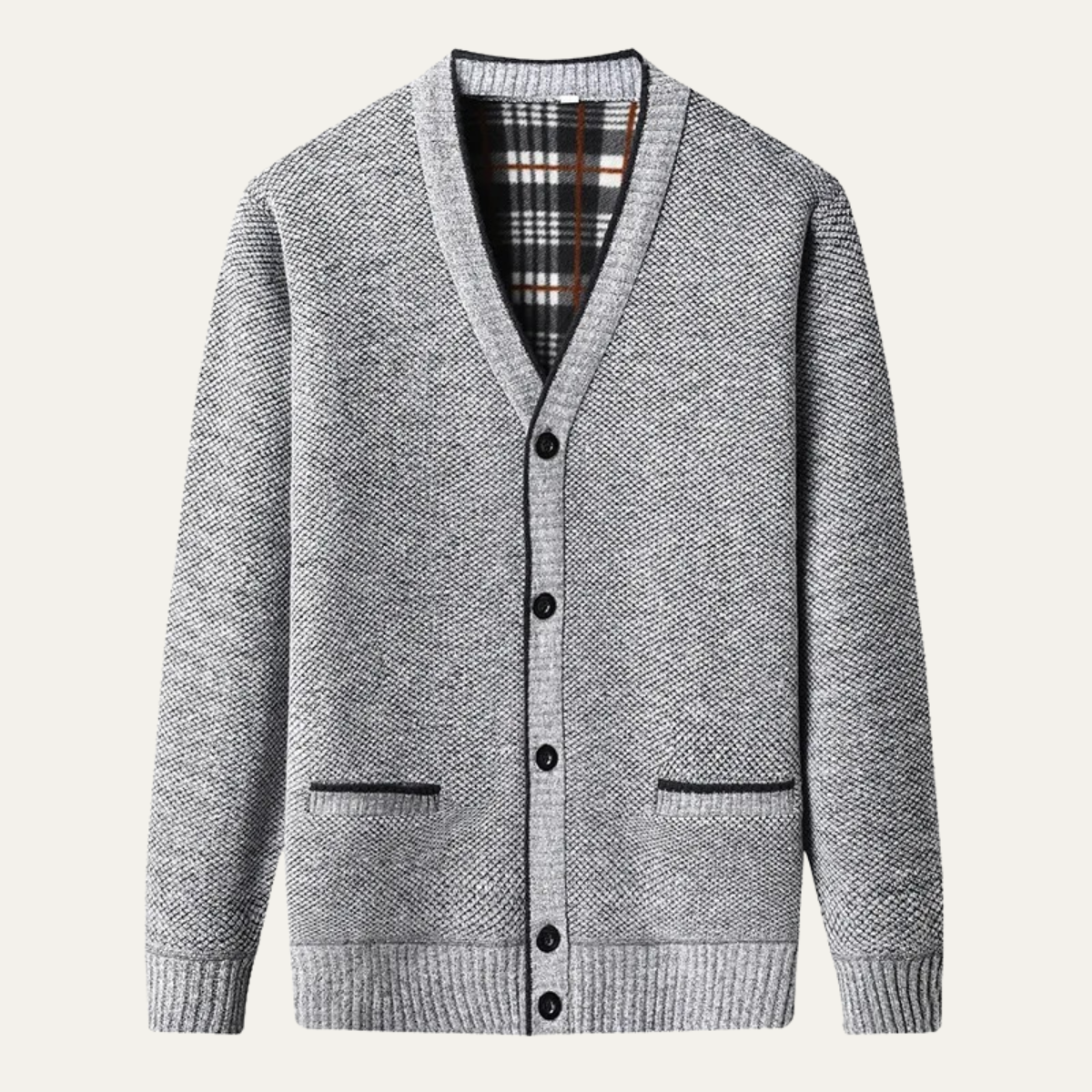 Men’s Refined Knit Button Cardigan