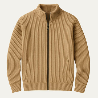 Men’s Sophisticated Zip-Up Sweater