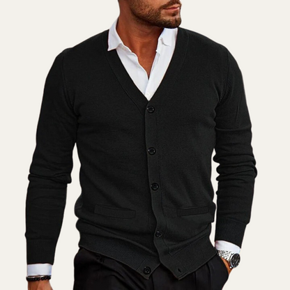Men’s Button-Down Cardigan Sweater