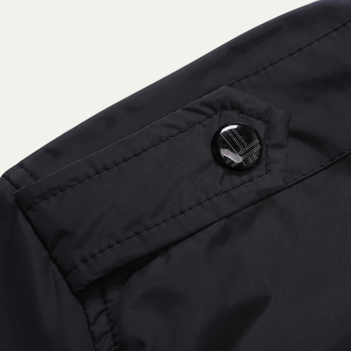 Men’s Bomber Jacket with Stand Collar