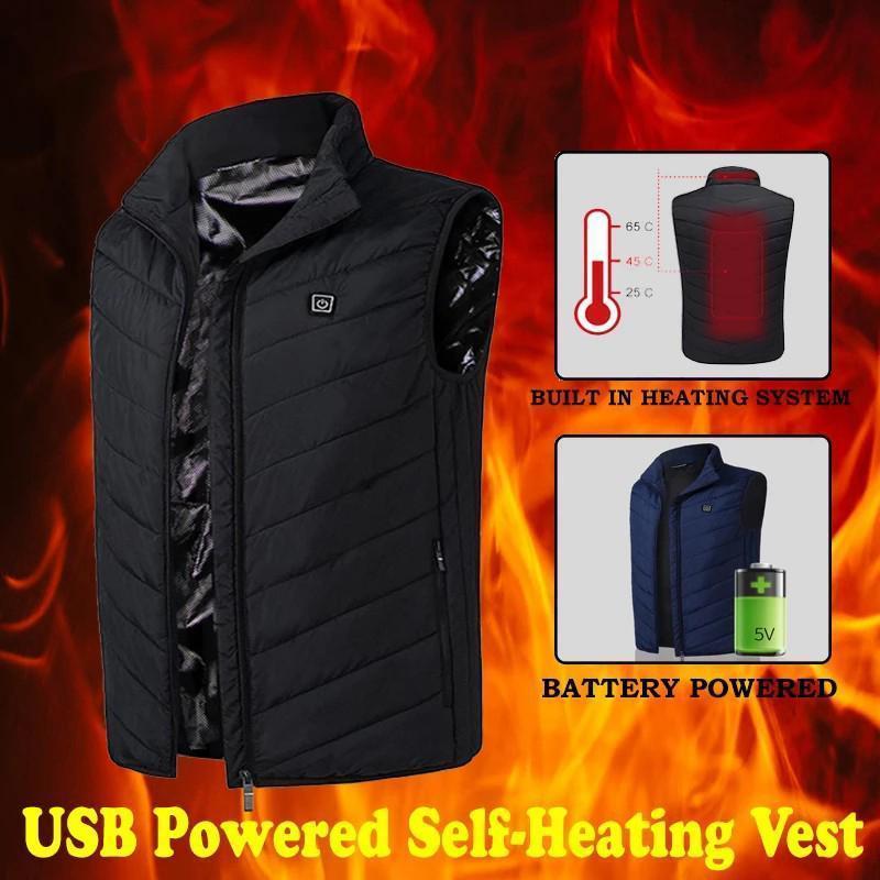 ThermaGlo | Stylish Rechargeable Heated Body Warmer for Men and Women