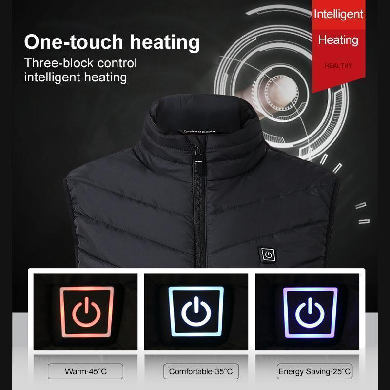 ThermaGlo | Stylish Rechargeable Heated Body Warmer for Men and Women