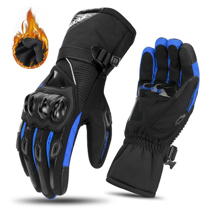 ThermoGrip | Premium Waterproof Insulated Winter Motorcycle Gloves
