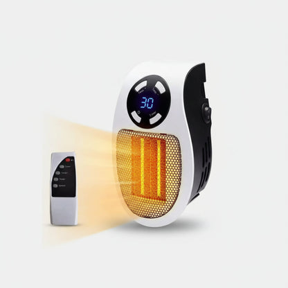 ThermoWave | Compact Energy Efficient Electric Wall Heater with Remote Control