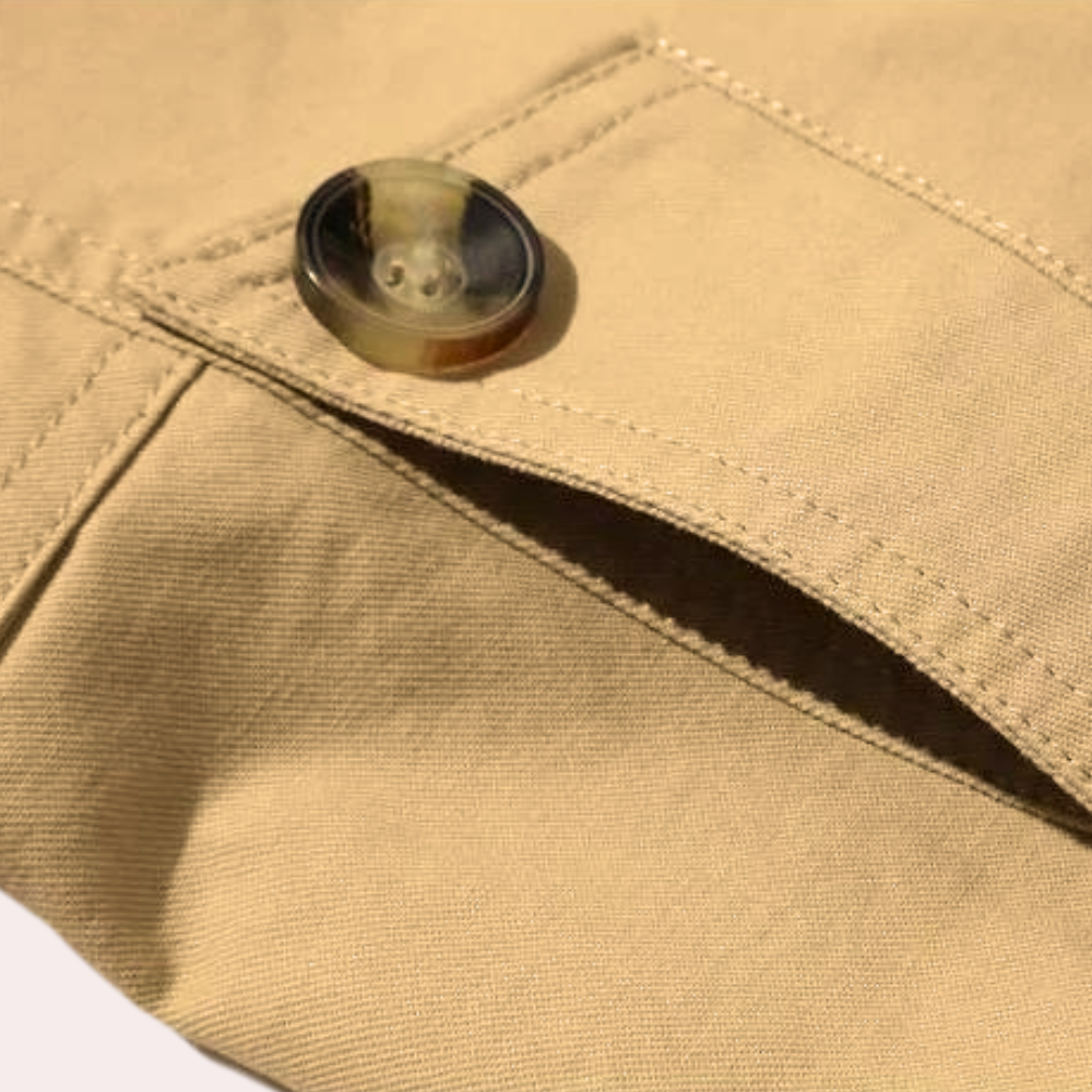Thijs | Autumn Trench Coat for Men with Classic Tailored Cut