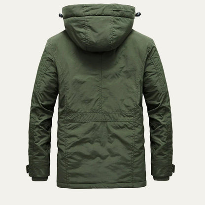Men’s Warm Fur Lined Functional Parka Jacket