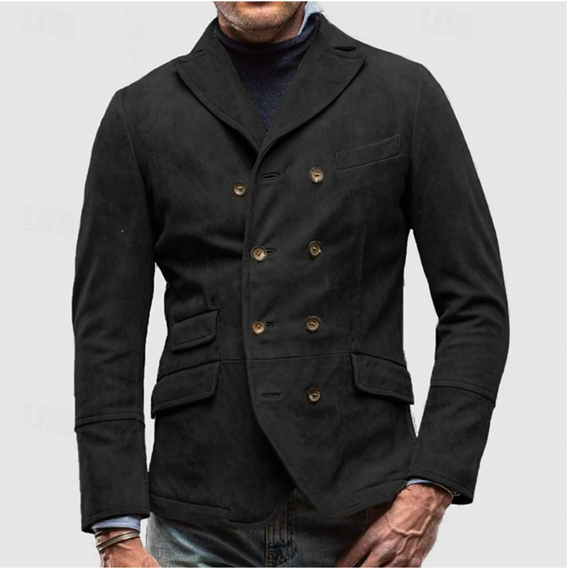 Lars | Notched Collar Men's Blazer Jacket