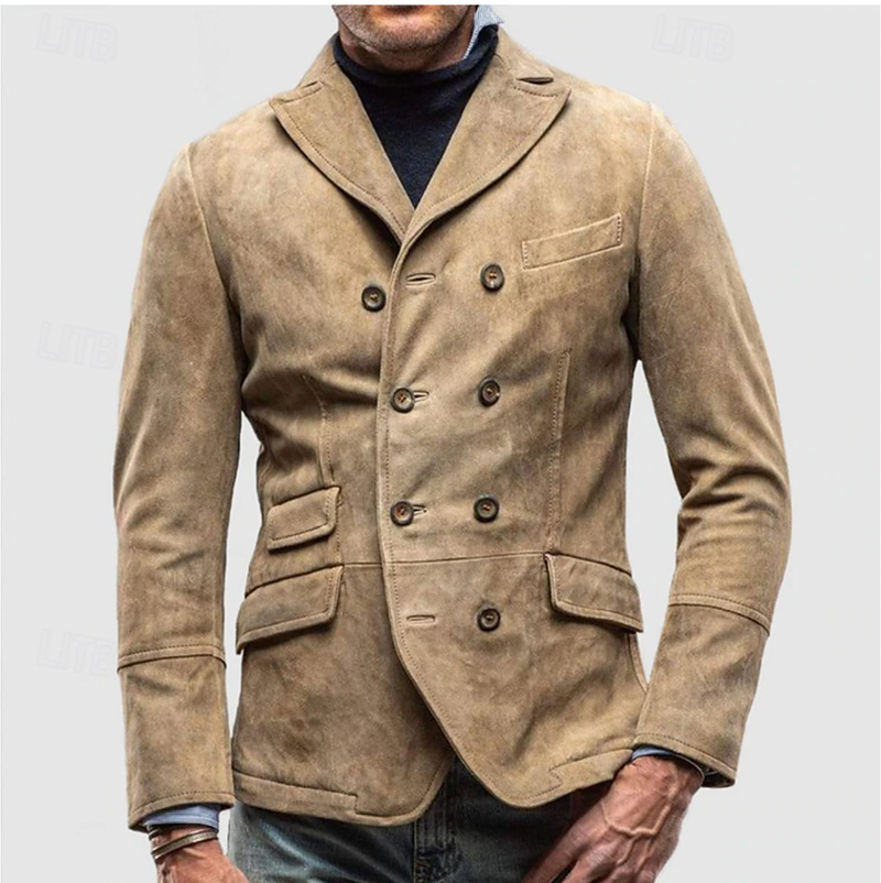 Lars | Notched Collar Men's Blazer Jacket