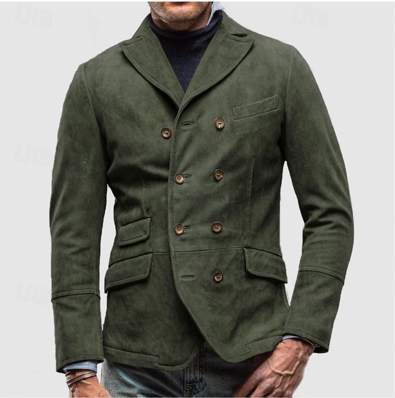 Lars | Notched Collar Men's Blazer Jacket