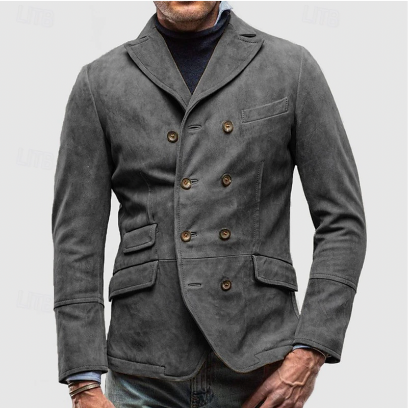 Lars | Notched Collar Men's Blazer Jacket