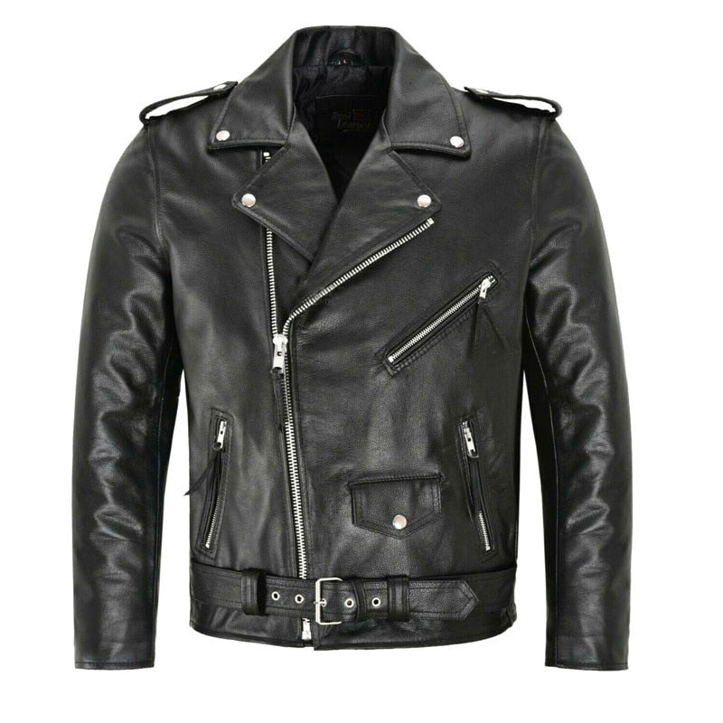 Felix | Biker Jacket for Men with Zipper Detailing and Casual Fit