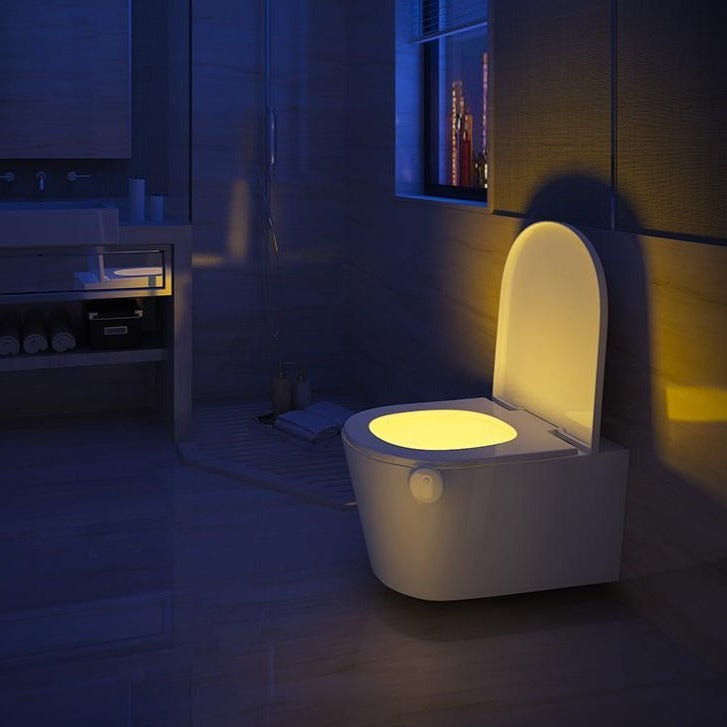 Automatic Toilet Bowl Night Light - BritishElegance