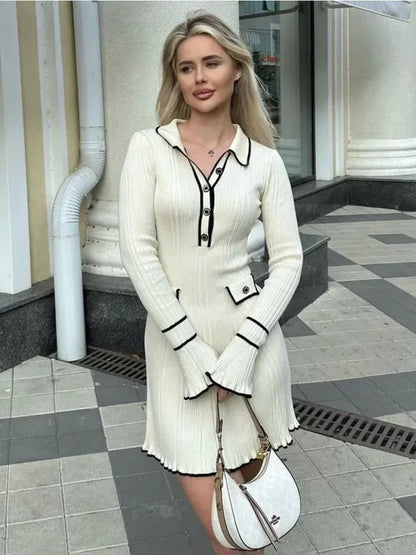Elegant Party Dress with Decorative Pouch