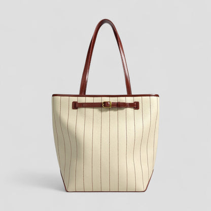 Women’s Structured Tote Leather Handbag