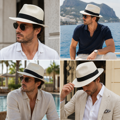 Traditional Handwoven Panama Sun Hat