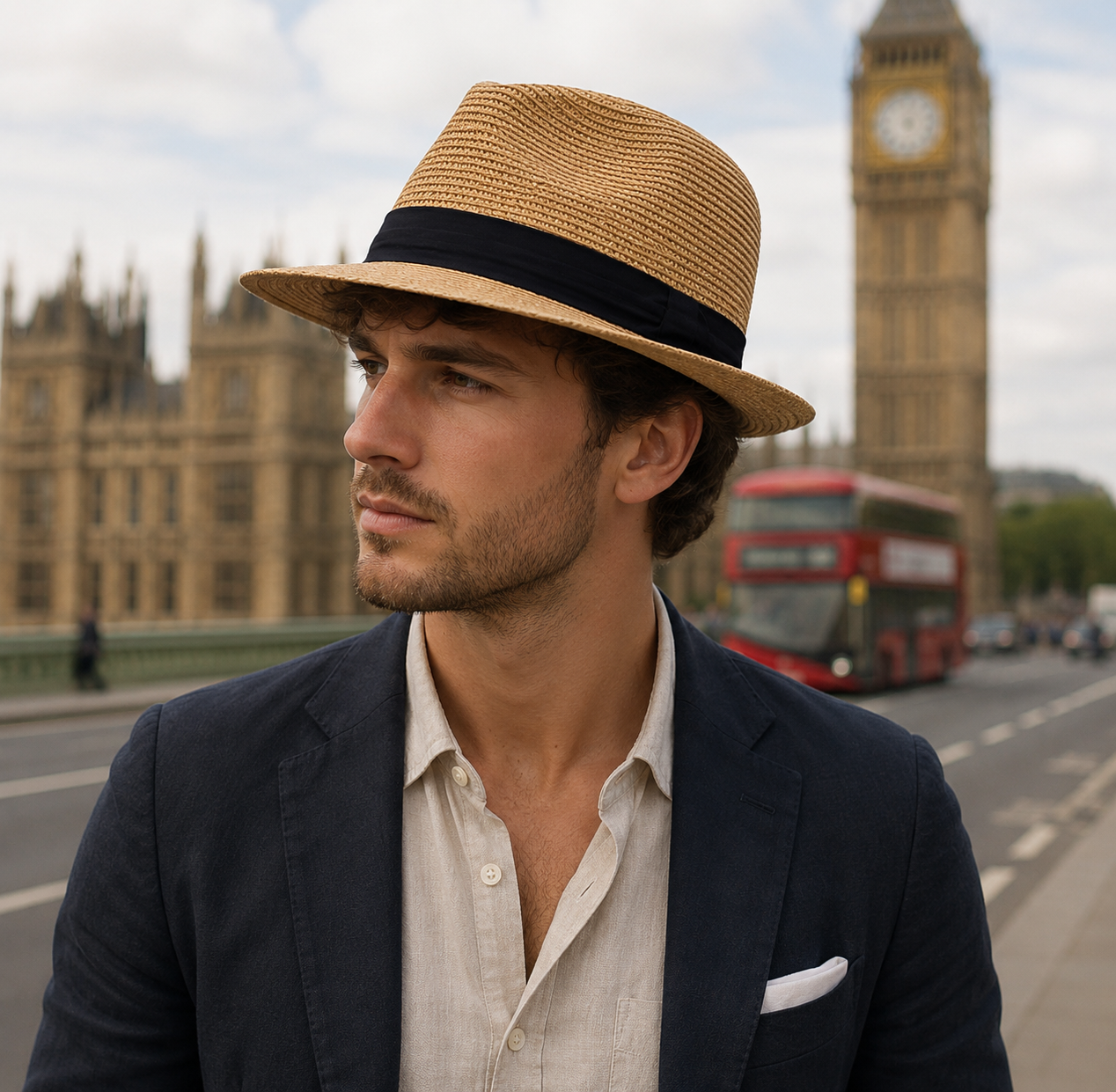 Traditional Handwoven Panama Sun Hat