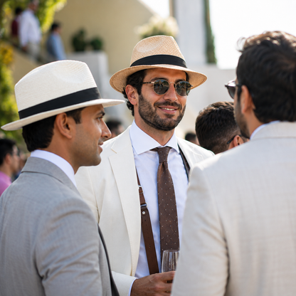 Traditional Handwoven Panama Sun Hat