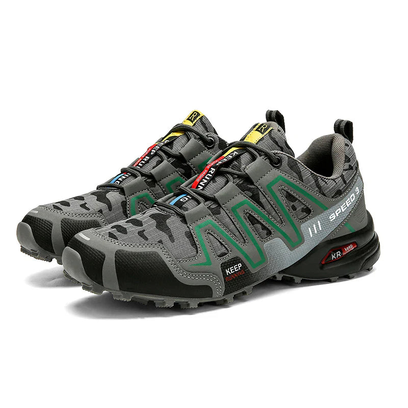 Breathable Hiking Shoes with Grip Sole