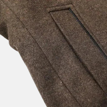 Trench Coat - Combed Blend Slim Shape & Windproof Warmth