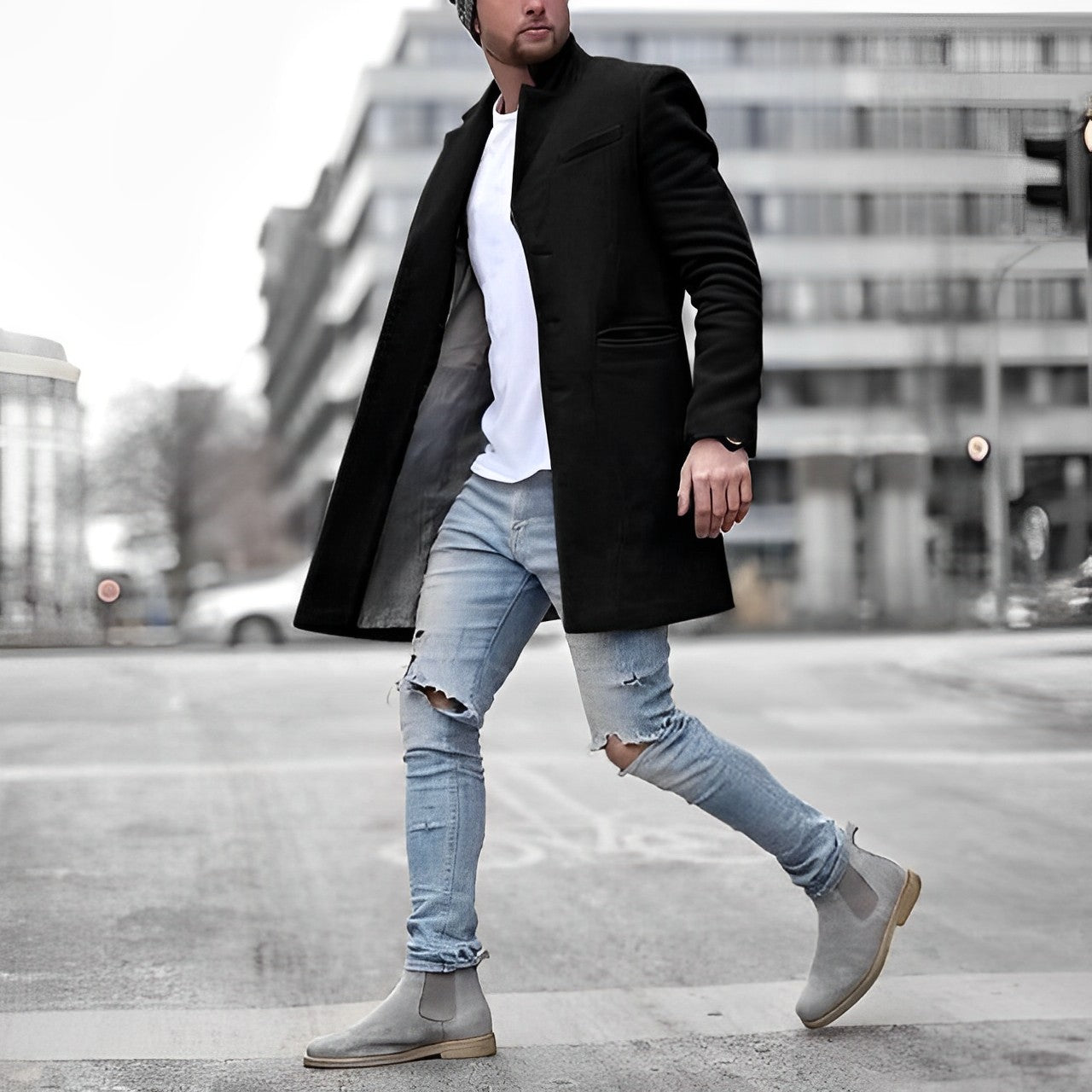 Teddy | Mens Classic Fit Warm Winter Coat