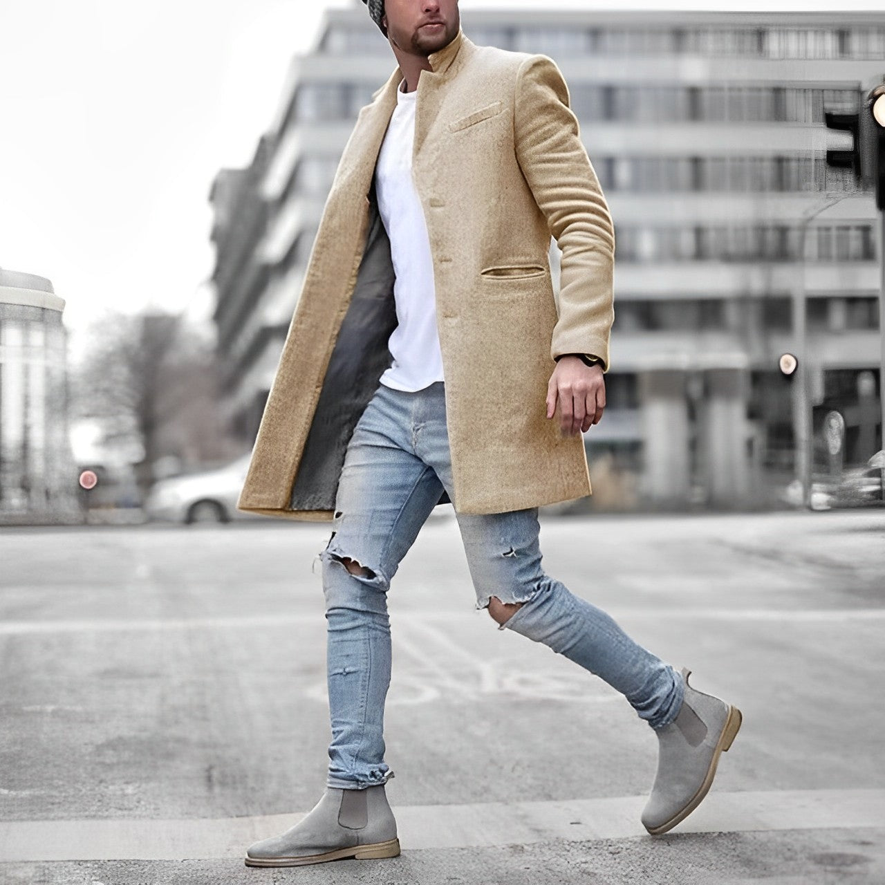 Teddy | Mens Classic Fit Warm Winter Coat