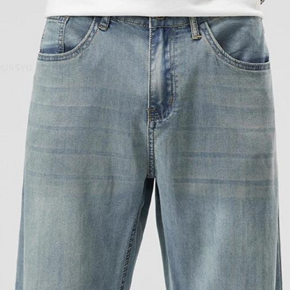 Trousers - Denim Blend Lower Rise & Relaxed Hip Fit
