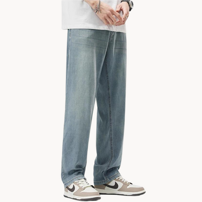 Trousers - Denim Blend Lower Rise & Relaxed Hip Fit