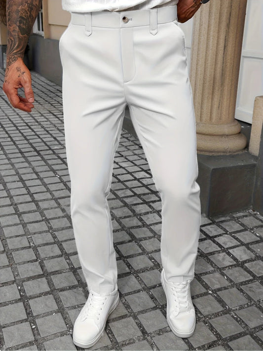 Trousers - Loose Cut Breathable Blend And Easy Movement