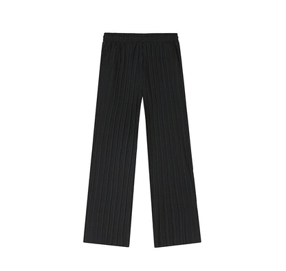 Trousers - Pleated Front & Relaxed Fit For Easy Movement