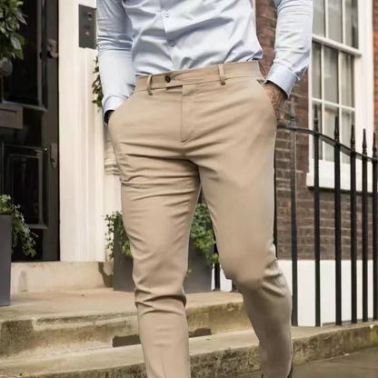Trousers - Tapered Ankle And Breathable Stretch Blend