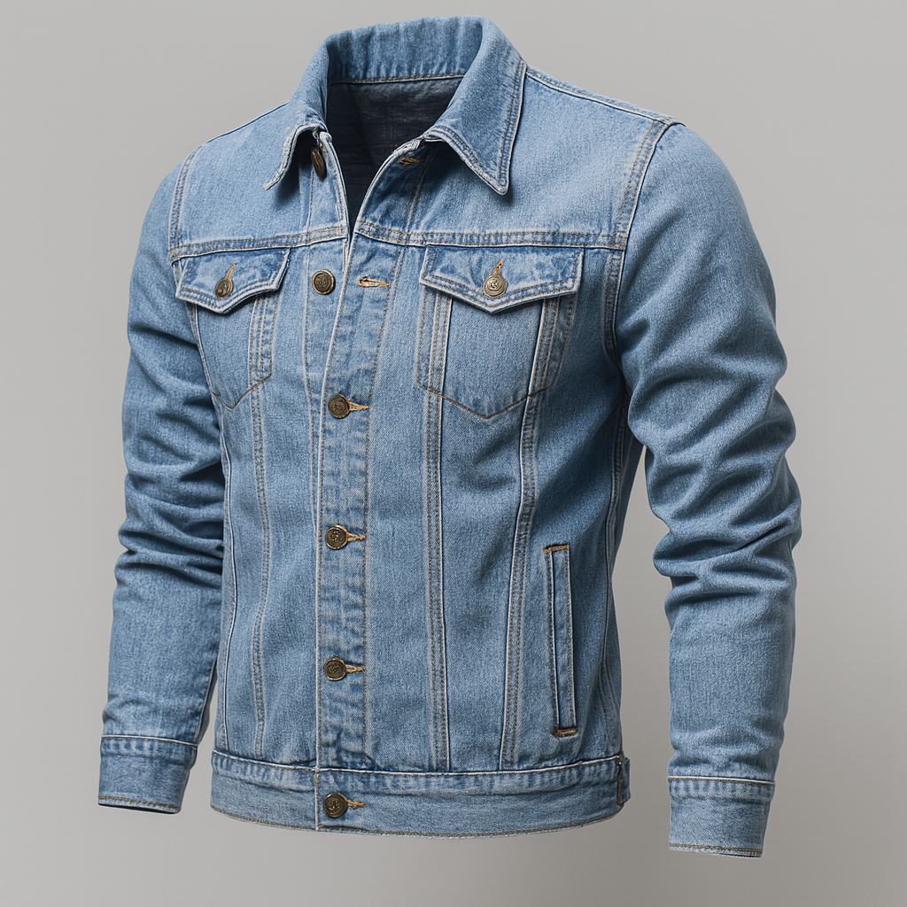 Trucker Jacket - Structured Silhouette And Chest Pockets