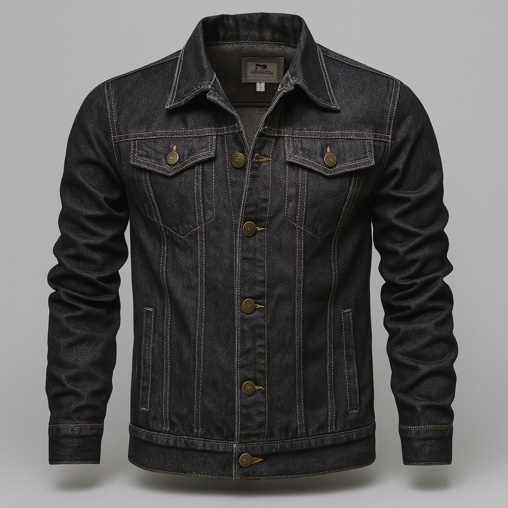 Trucker Jacket - Structured Silhouette And Chest Pockets